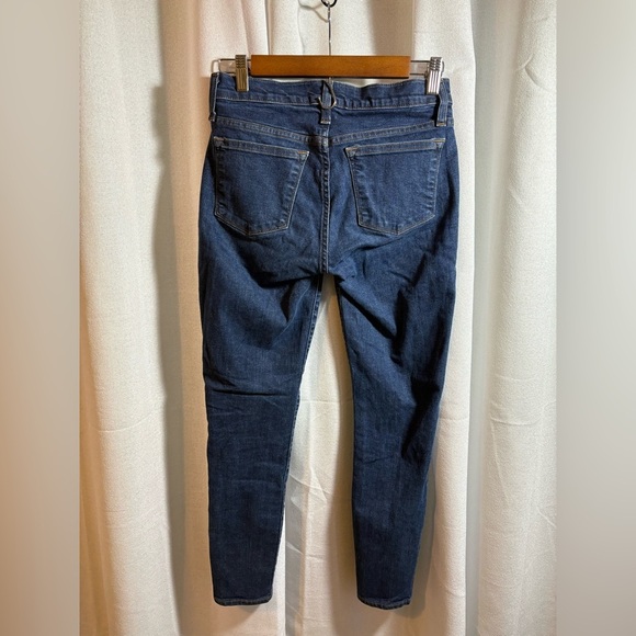 J. Crew High Rise 8” Tooth Pick Jeans Size 26‎ EUC 0334 - Picture 5 of 12